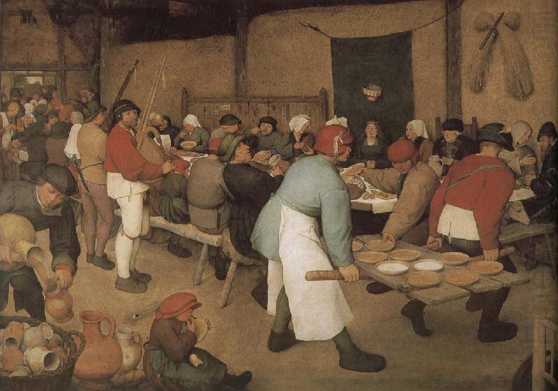 Pieter Bruegel Peasant wedding china oil painting image
